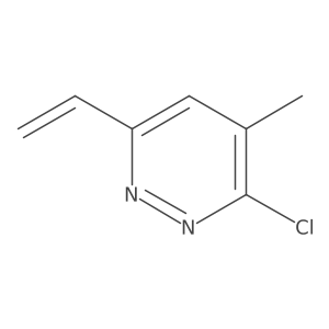 3-Chloro-6-ethenyl-4-methylpyridazine结构式