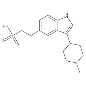 3-(1-methyl-4-piperidinyl)-1H-indole-5-ethanesulphonamide结构式