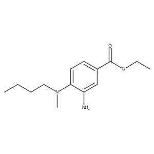 Ethyl 3-amino-4-[butyl(methyl)amino]benzoate Structure