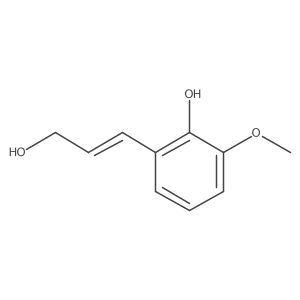 2-(3-Hydroxyprop-1-en-1-yl)-6-methoxyphenol Structure