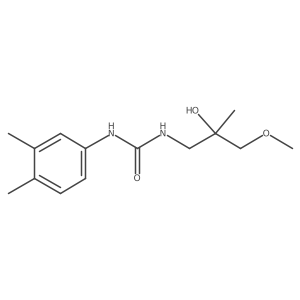 1-(3,4-Dimethylphenyl)-3-(2-hydroxy-3-methoxy-2-methylpropyl)urea Structure