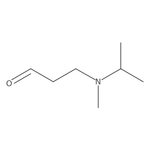 3-[Methyl(propan-2-yl)amino]propanal结构式