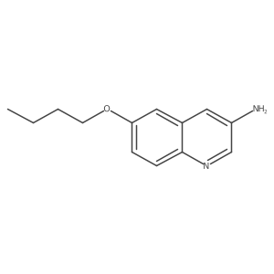 6-Butoxyquinolin-3-amine Structure