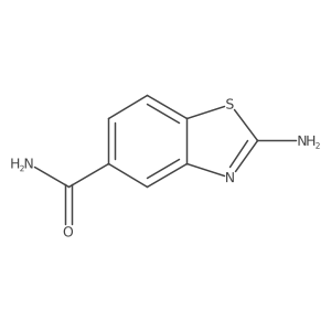 2-Aminobenzo[d]thiazole-5-carboxamide Structure
