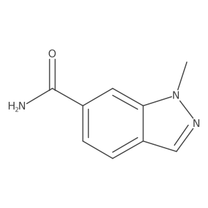 1-Methyl-1H-indazole-6-carboxamide Structure
