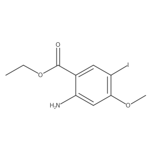 Ethyl 2-amino-5-iodo-4-methoxybenzoate Structure