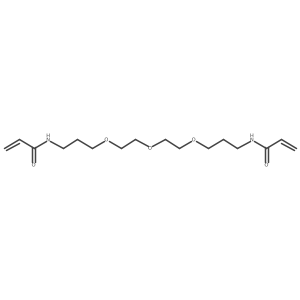 N,n'-diacryloyl-4,7,10-trioxa-1,13-tridecanediamine Structure