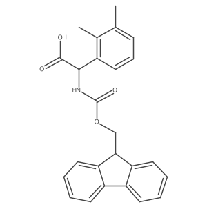 2-(2,3-dimethylphenyl)-2-({[(9H-fluoren-9-yl)methoxy]carbonyl}amino)acetic acid结构式