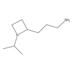 3-[1-(Propan-2-yl)azetidin-2-yl]propan-1-amine结构式