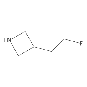 3-(2-Fluoroethyl)azetidine Structure