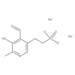 Pyridoxal phosphate disodium结构式