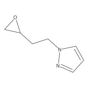 1-[2-(oxiran-2-yl)ethyl]-1H-pyrazole Structure