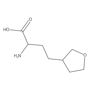2-Amino-4-(oxolan-3-yl)butanoic acid Structure