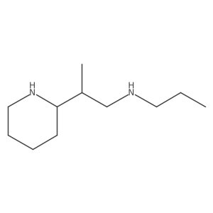 [2-(Piperidin-2-yl)propyl](propyl)amine Structure