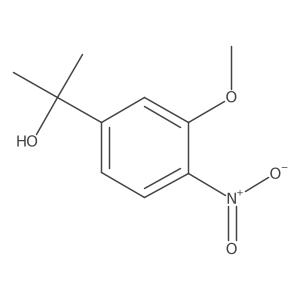 2-(3-Methoxy-4-nitrophenyl)propan-2-ol Structure