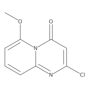 2-chloro-6-methoxy-4H-pyrido[1,2-a]pyrimidin-4-one结构式