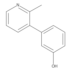 3-(2-Methylpyridin-3-yl)phenol结构式