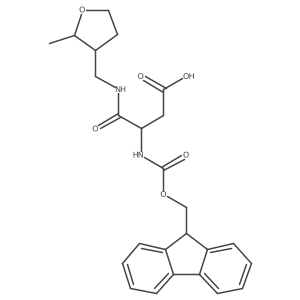 3-({[(9H-fluoren-9-yl)methoxy]carbonyl}amino)-3-{[(2-methyloxolan-3-yl)methyl]carbamoyl}propanoic acid Structure