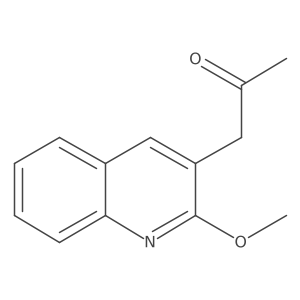 1-(2-Methoxyquinolin-3-yl)propan-2-one Structure