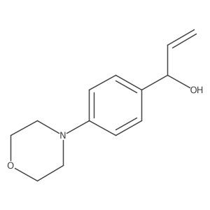 1-[4-(Morpholin-4-yl)phenyl]prop-2-en-1-ol Structure
