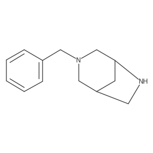 3-Benzyl-3,6-diazabicyclo[3.2.1]octane Structure