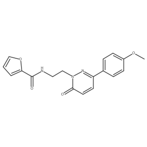 N-(2-(3-(4-methoxyphenyl)-6-oxopyridazin-1(6H)-yl)ethyl)furan-2-carboxamide Structure