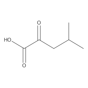 4-(Methyl-13C)-2-oxopentanoic-1,2,3,4,5-13C5 acid Structure
