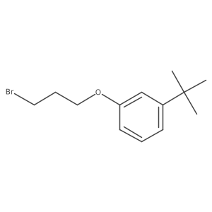 1-(3-Bromopropoxy)-3-tert-butylbenzene结构式