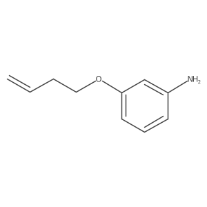 3-(But-3-en-1-yloxy)aniline Structure