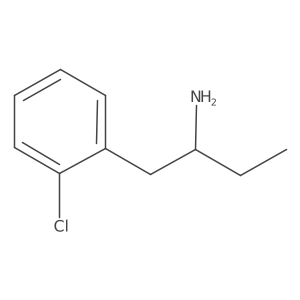 1-(2-Chlorophenyl)butan-2-amine结构式
