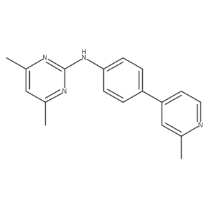 (4,6-Dimethyl-pyrimidin-2-yl)-[4-(2-methyl-pyridin-4-yl)-phenyl]-amine结构式