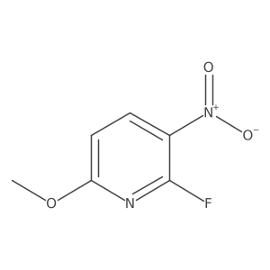 2-Fluoro-6-methoxy-3-nitropyridine Structure