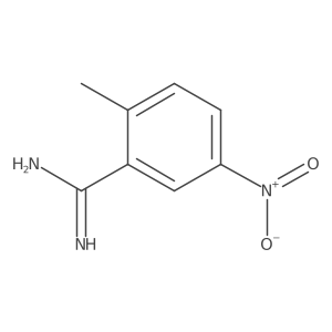 2-Methyl-5-nitrobenzimidamide Structure