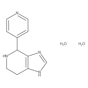 4-(4-Pyridinyl)-4,5,6,7-tetrahydro-3h-imidazo[4,5-c]pyridine dihydrate Structure