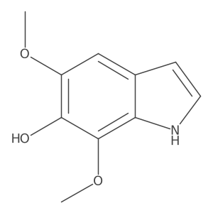 5,7-Dimethoxy-6-hydroxyindole Structure