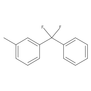 1-(Difluorophenylmethyl)-3-methylbenzene结构式