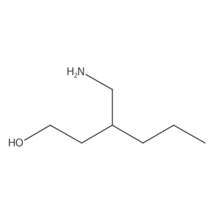 3-(Aminomethyl)hexan-1-ol Structure