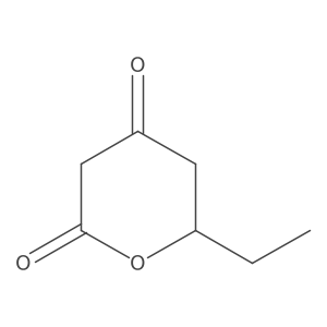 (6S)-6-ethyloxane-2,4-dione Structure