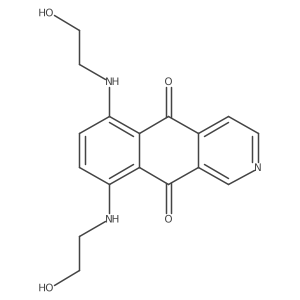 6,9-Bis[(2-hydroxyethyl)amino]benz[g]isoquinoline-5,10-dione结构式