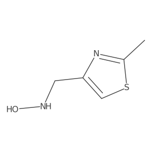 N-[(2-methyl-1,3-thiazol-4-yl)methyl]hydroxylamine Structure