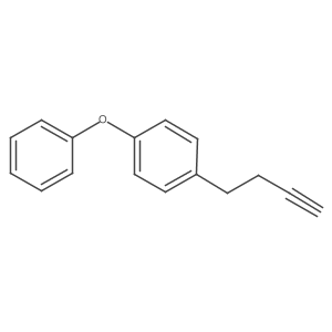 1-(But-3-yn-1-yl)-4-phenoxybenzene Structure