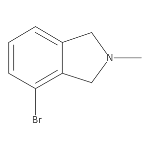 4-Bromo-2-methylisoindoline Structure