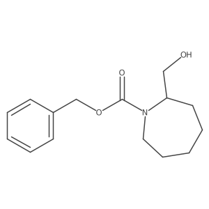 Benzyl 2-(hydroxymethyl)azepane-1-carboxylate Structure