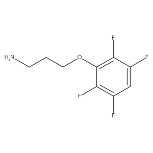 3-(2,3,5,6-Tetrafluorophenoxy)propan-1-amine Structure