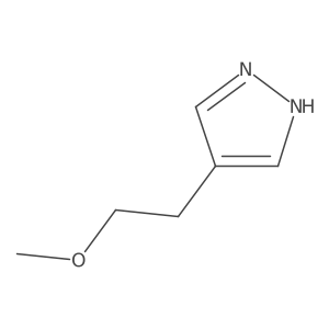 4-(2-methoxyethyl)-1H-pyrazole Structure