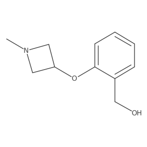 (2-((1-Methylazetidin-3-yl)oxy)phenyl)methanol结构式