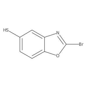 2-Bromobenzo[d]oxazole-5-thiol结构式