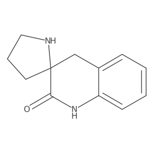1'H-Spiro[pyrrolidine-2,3'-quinolin]-2'(4'H)-one结构式
