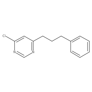 4-Chloro-6-(3-phenylpropyl)pyrimidine结构式