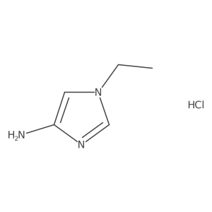 1-Ethyl-1H-imidazol-4-amine hydrochloride Structure